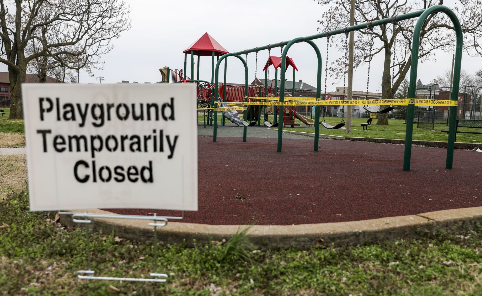 City playgrounds close